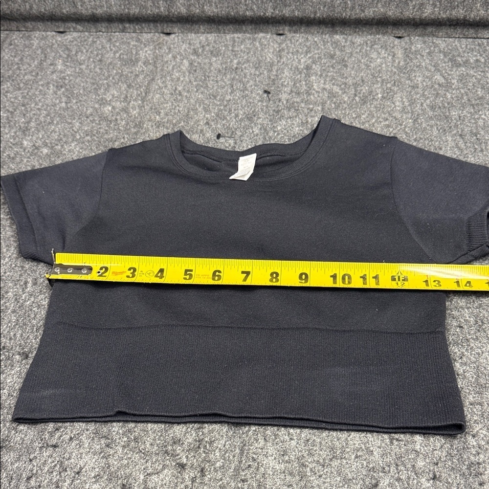 Offline Classic Black Women's Crop Top - Picture 5 of 5